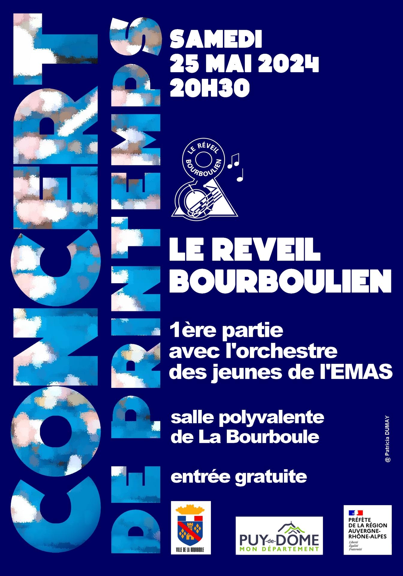 Concert le reveil bourboulien
